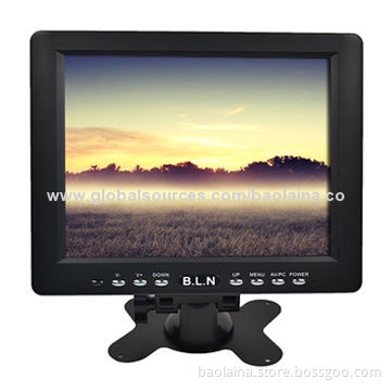 Portable Small Size 8-inch Professional CCTV LCD Monitor